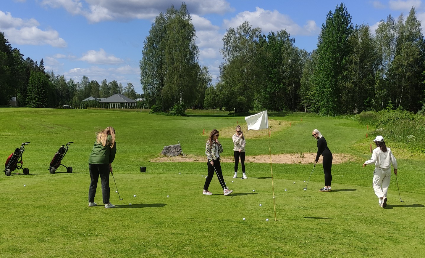 Golf demo grupile